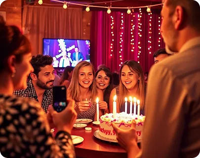 Fotos de eventos reales capturadas con Eventlens