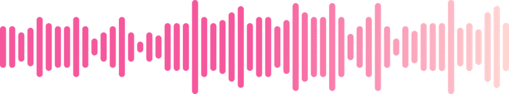 Voice wave graphic for the Eventlens voicemail feature