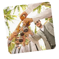 Guests enjoying an event captured with Eventlens